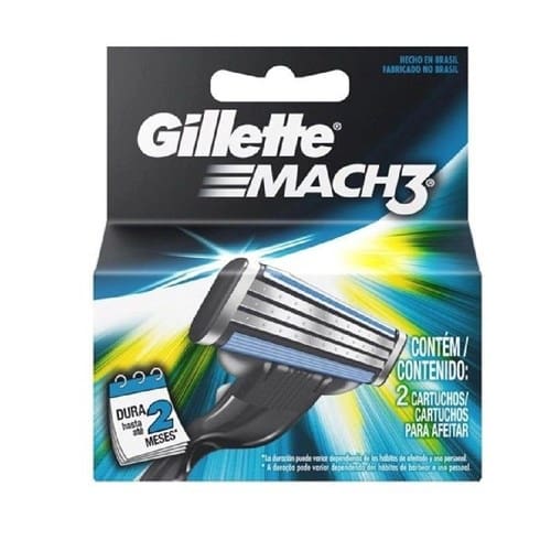imagem de CARGA GILLETTE MACH3 02 UNID