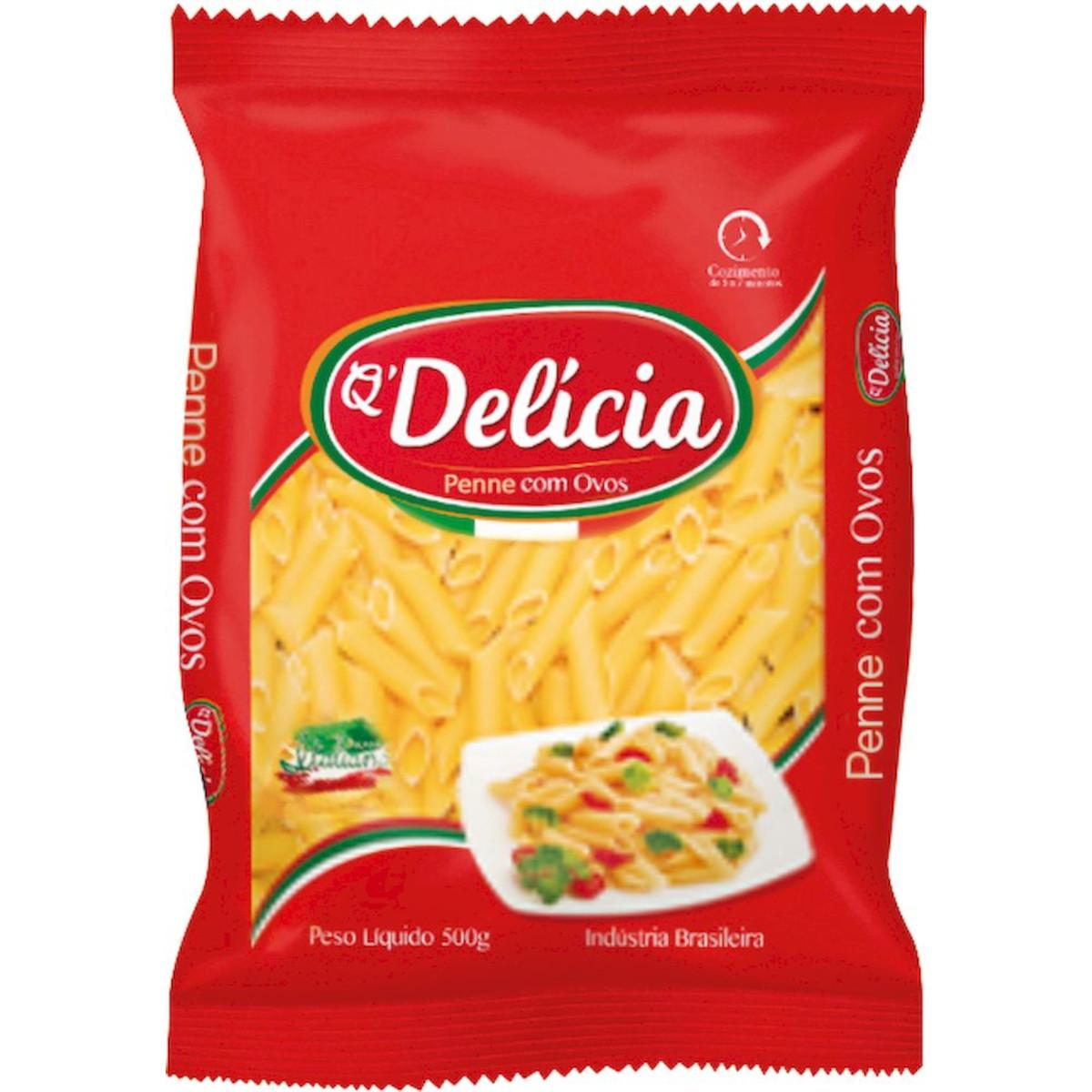 imagem de MAC QDELICIA 500G C/OVOS PENNE