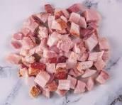 imagem de BACON EM CUBOS 250G CIACARNE