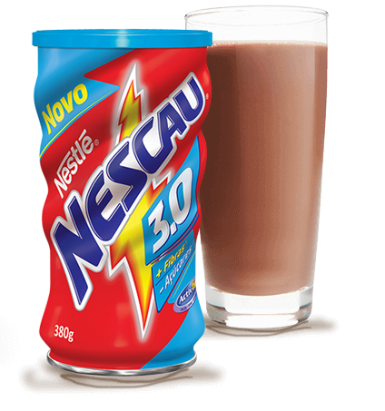 imagem de ACHOC PO NESCAU 350G  MENOS ACUCAR CILINDRO