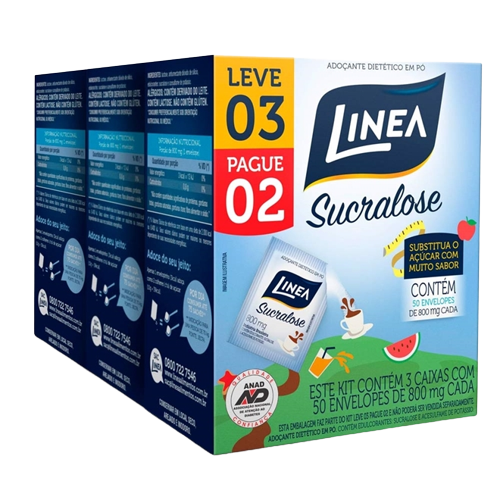imagem de ADOC LINEA SUCRALOSE PO 50UN L3P2