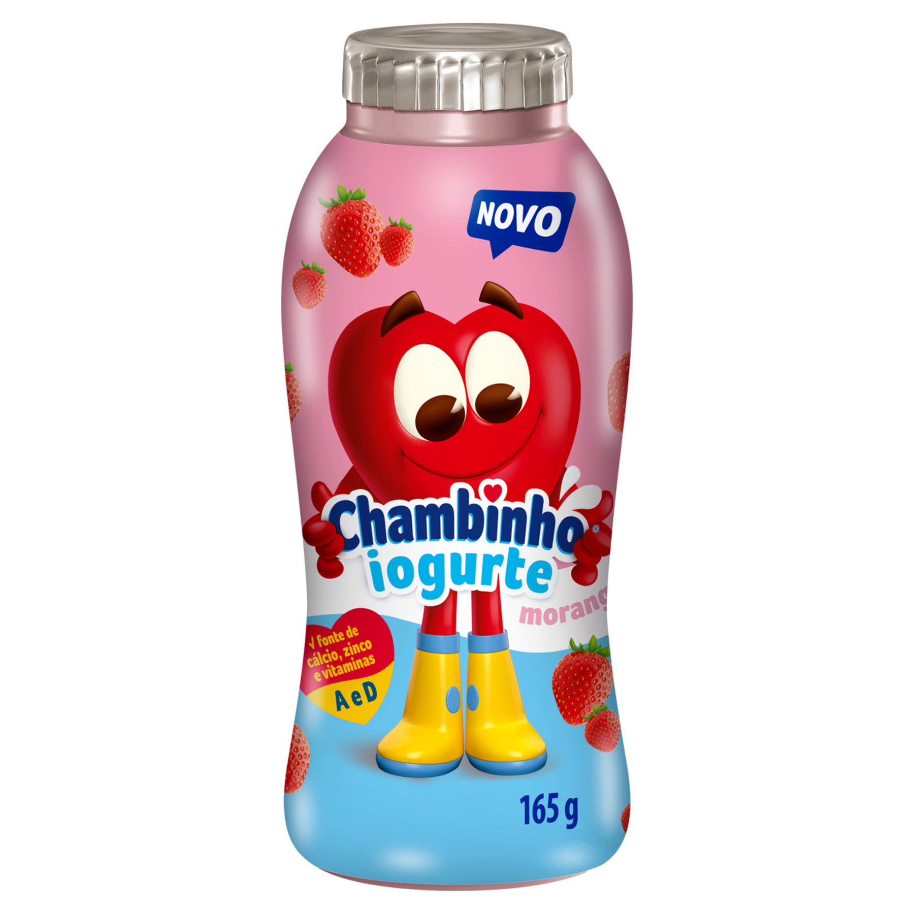 imagem de IOG NESTLE 165G CHAMBINHO MORANGO