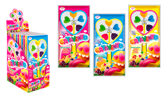 imagem de PIRULITO CATAVENTO 12G CORACAO