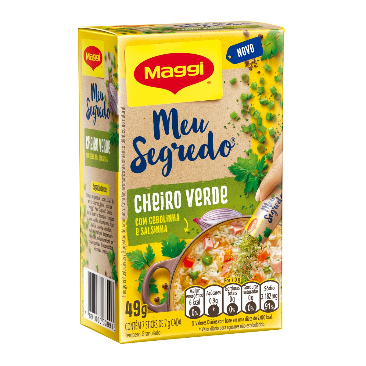 imagem de TEMP GRAN MAGGI 49G MEU SEGREDO CHEIRO VERDE