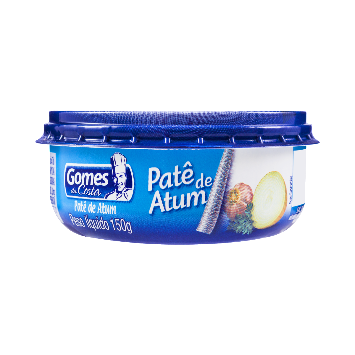 imagem de PATE ATUM GOMES DA COSTA 150G TRAD