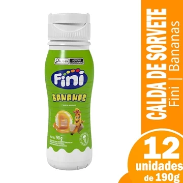 imagem de CALDA P/ SORV FINI 190G BANANA