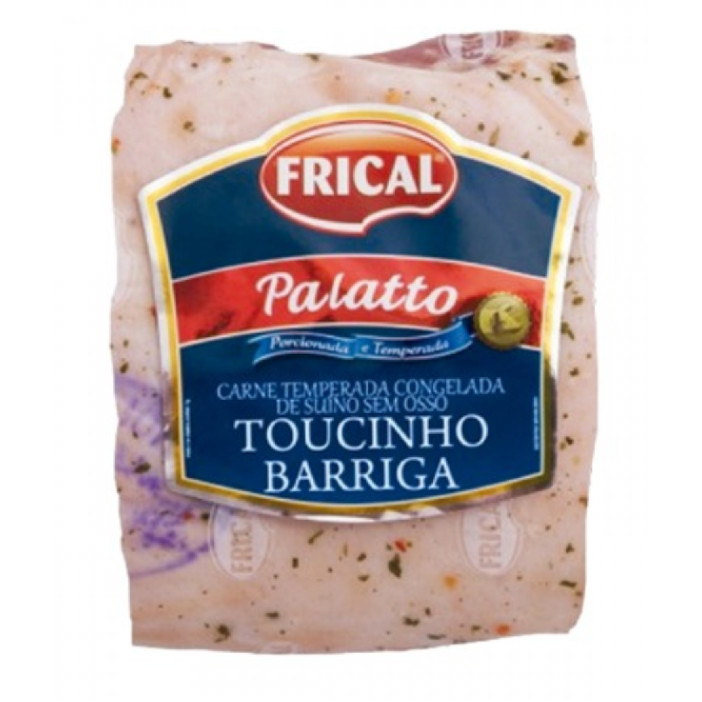 imagem de TOUCINHO BARRIGA TEMPERADO FRICAL KG