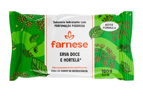 imagem de SAB FARNESE 180G ERVA DOCE E VERBENA