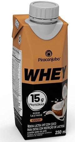 imagem de BEB WHEY PIRACANJUBA 250ML COCO ZERO LAC