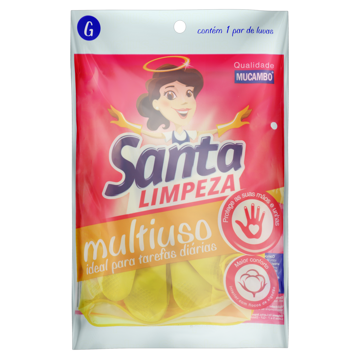 imagem de LUVA LATEX  STA LIMPESA CANO LONGO