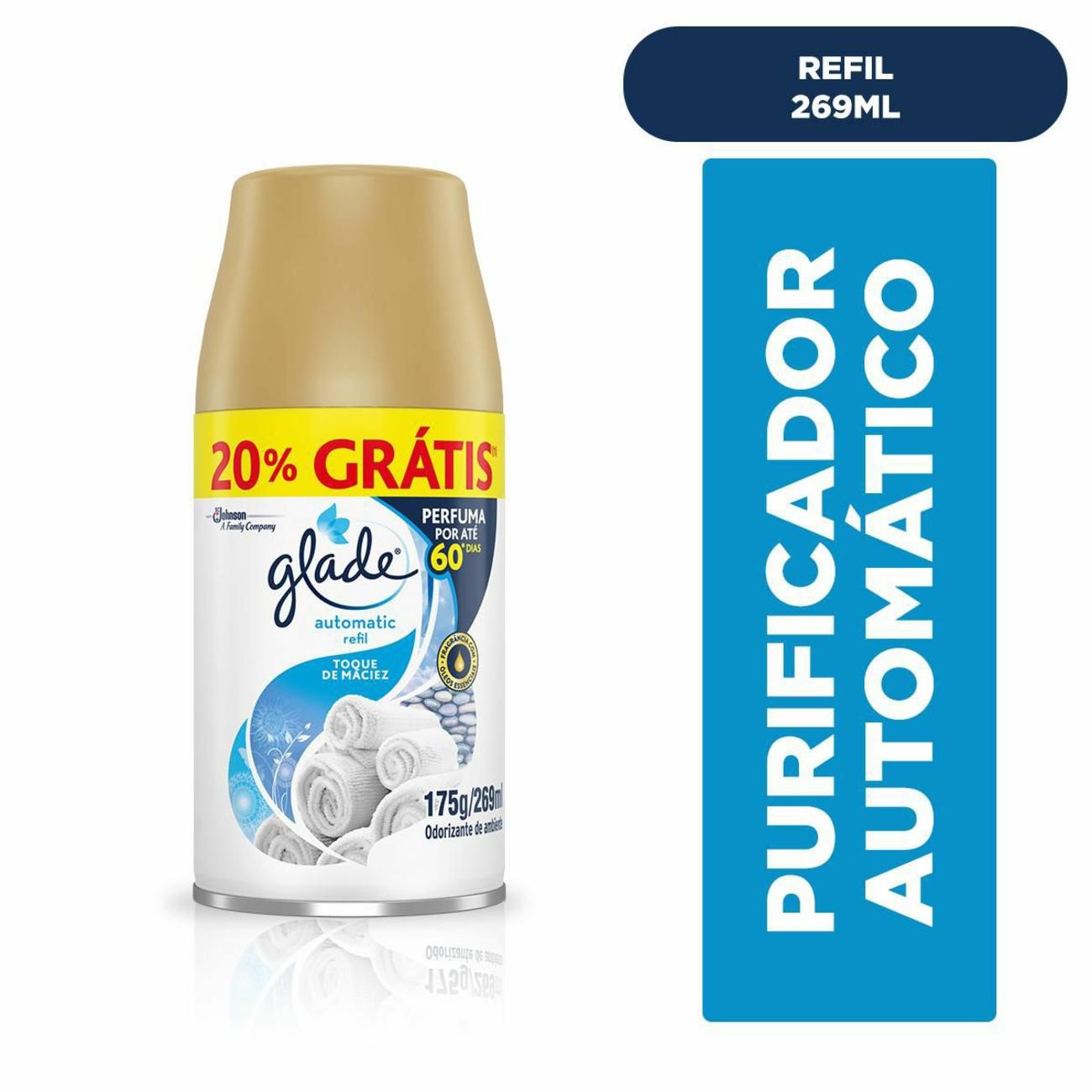 imagem de GLADE AUTOMATIC RF 269ML TOQUE DE MACIEZ