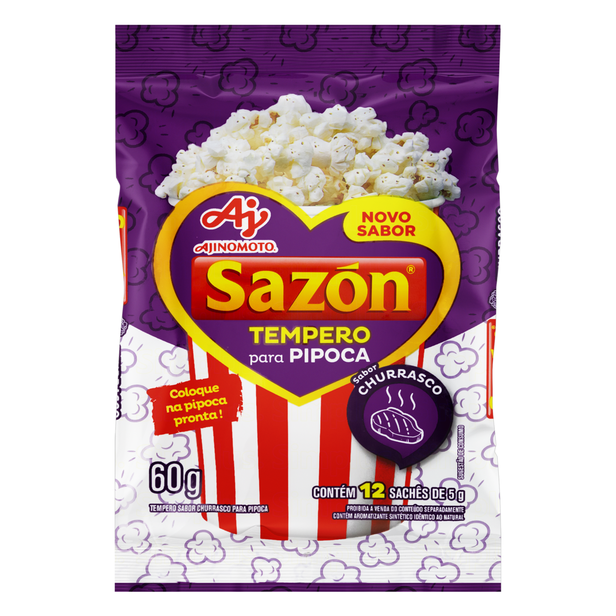 imagem de SAZON PIPOCA 60G CHURRASCO