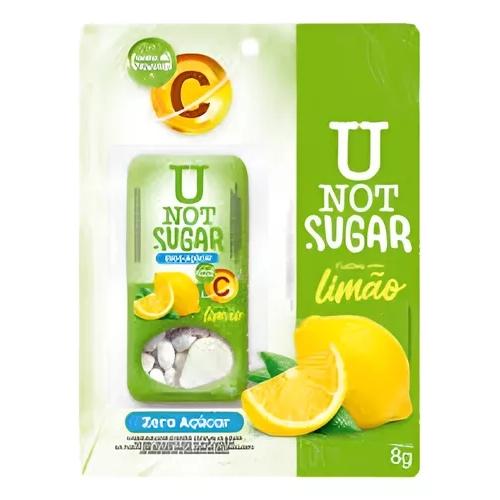 imagem de PASTILHA U NOT SUGAR 8G LIMAO