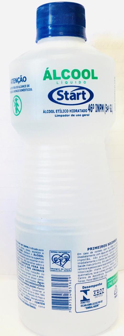imagem de ALCOOL LIQ START 46° 500ML