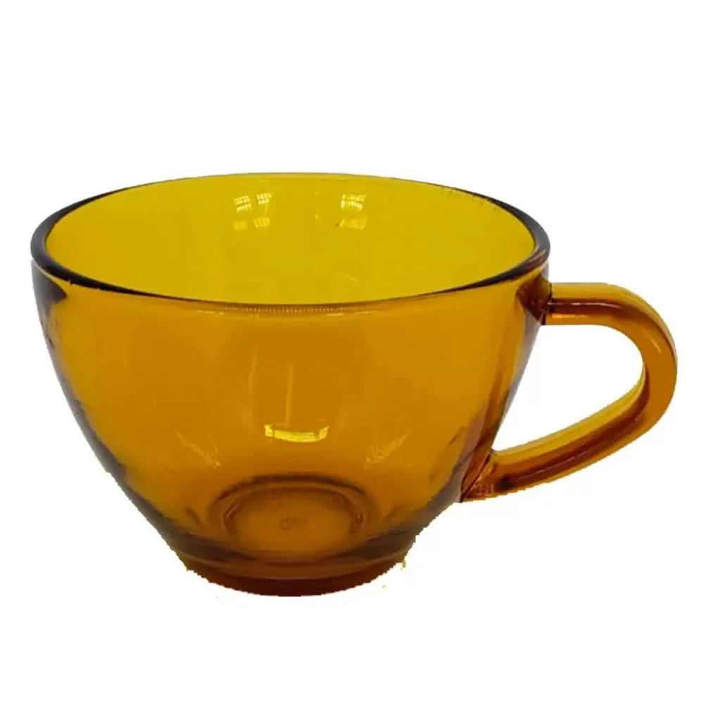 imagem de XICARA VIDRO P/CHA AMBAR 220ML UN