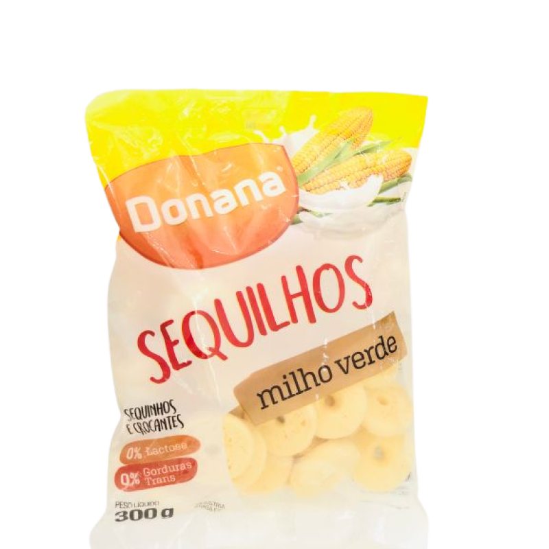 imagem de SEQUILHOS DONANA 300G MILHO VERDE