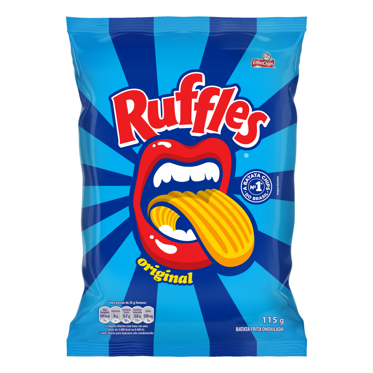 imagem de SALG RUFFLES 115G ORIGINAL
