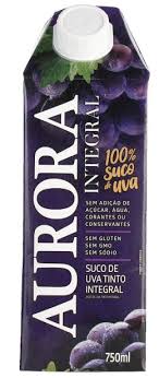 imagem de SUCO DE UVA AURORA 750ML TINTO INTEG TP