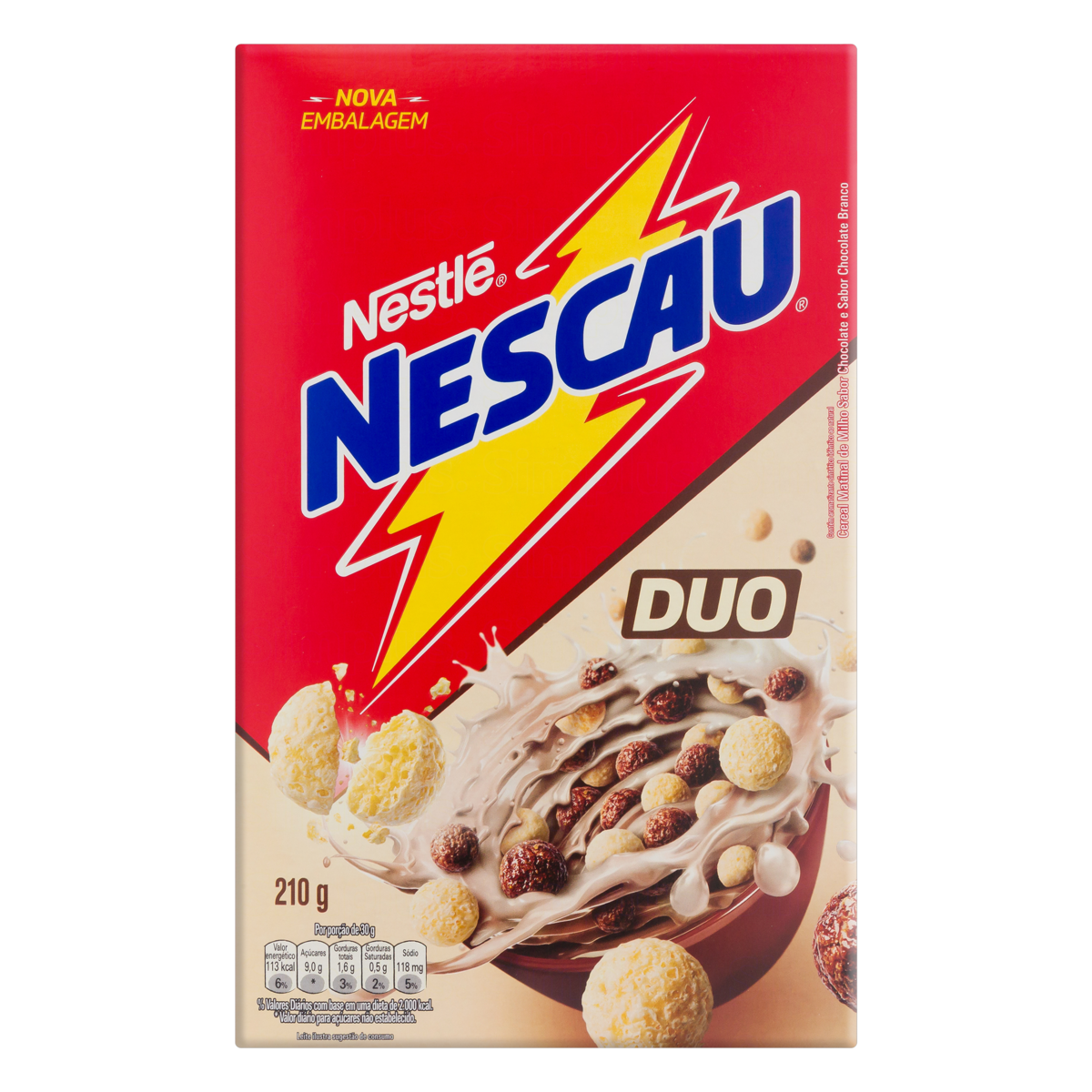 imagem de CEREAL NESCAU DUO 210G