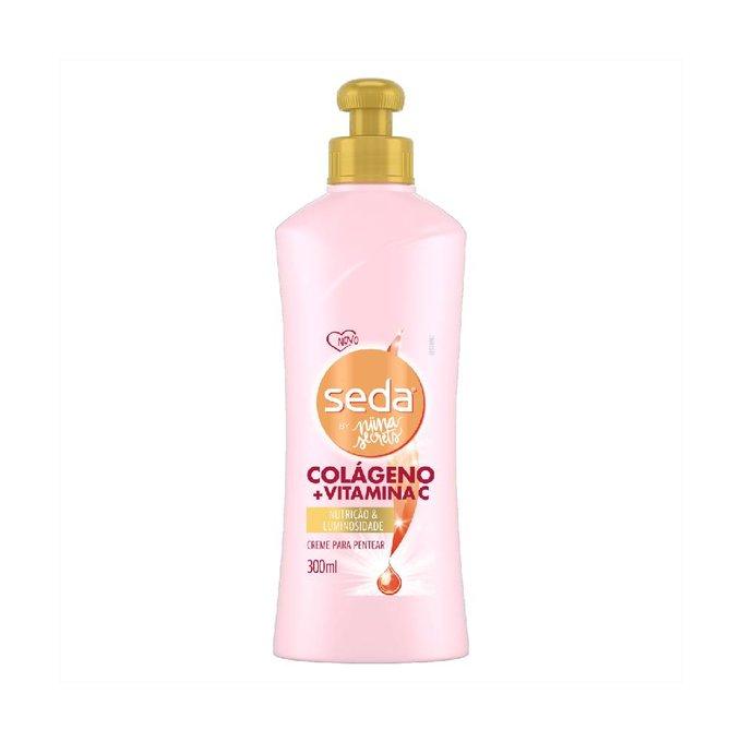 imagem de CR PENTEAR SEDA 300ML COLAGENO + VITAMINA