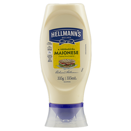 imagem de MAIONESE HELLMANNS 335G SQZ