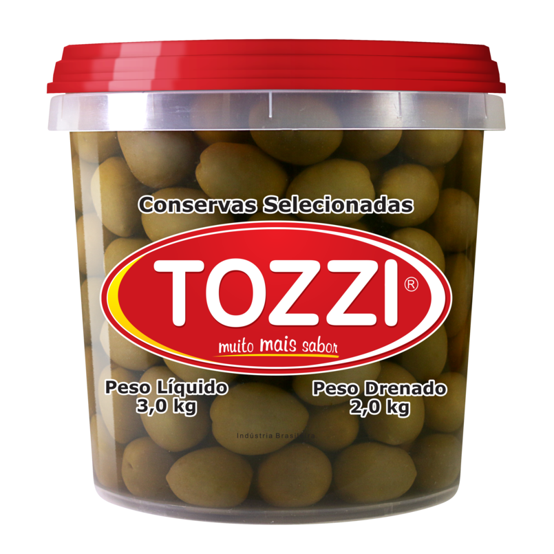 imagem de AZEITONAS VERDE TOZZI 2KG C/CAROCO