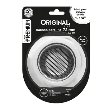 imagem de RALINHO P/ PIA INOX 7,2CM ORIG LINE