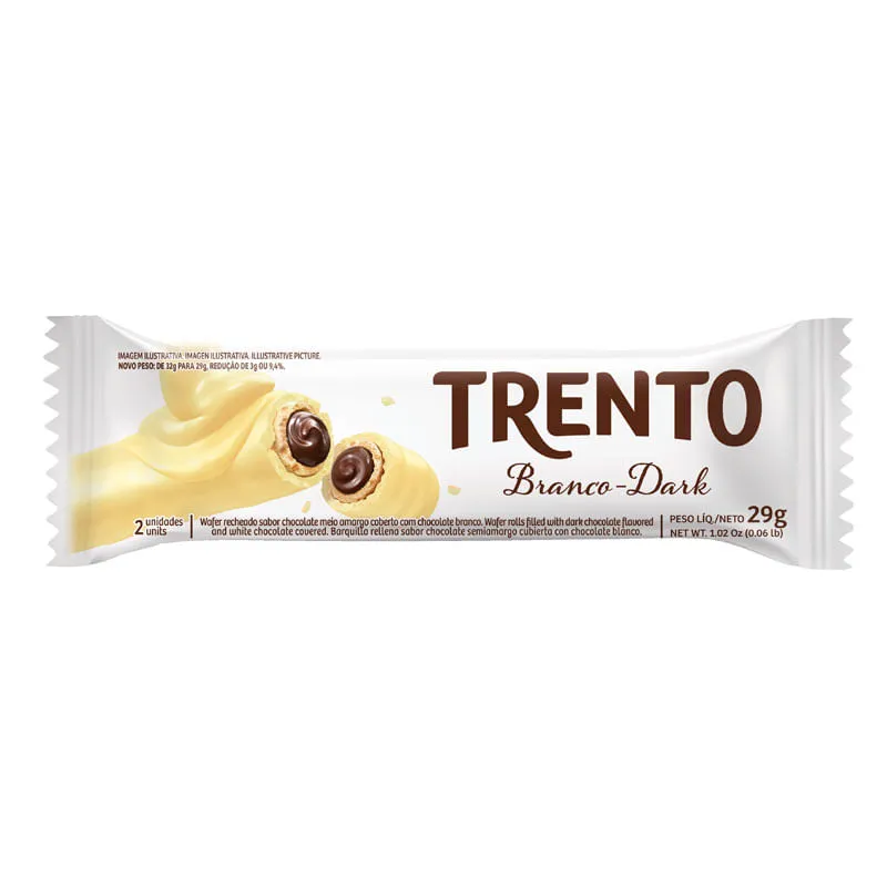 imagem de CHOC TRENTO 29G CHOC.BRANCO