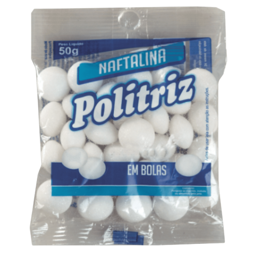 imagem de NAFTALINA POLITRIZ BOLA 50G