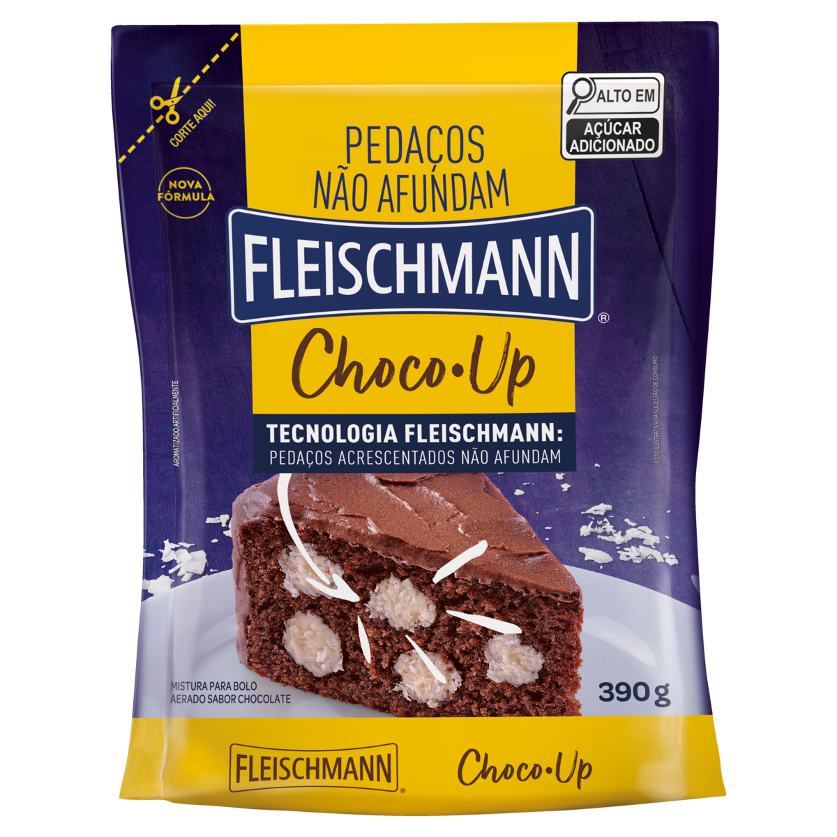 imagem de MIST BOLO FLEISCHMANN 390G CHOCO UP