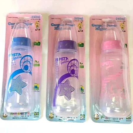 imagem de MAMADEIRA PEPETA 240ML FASHION REF 4500