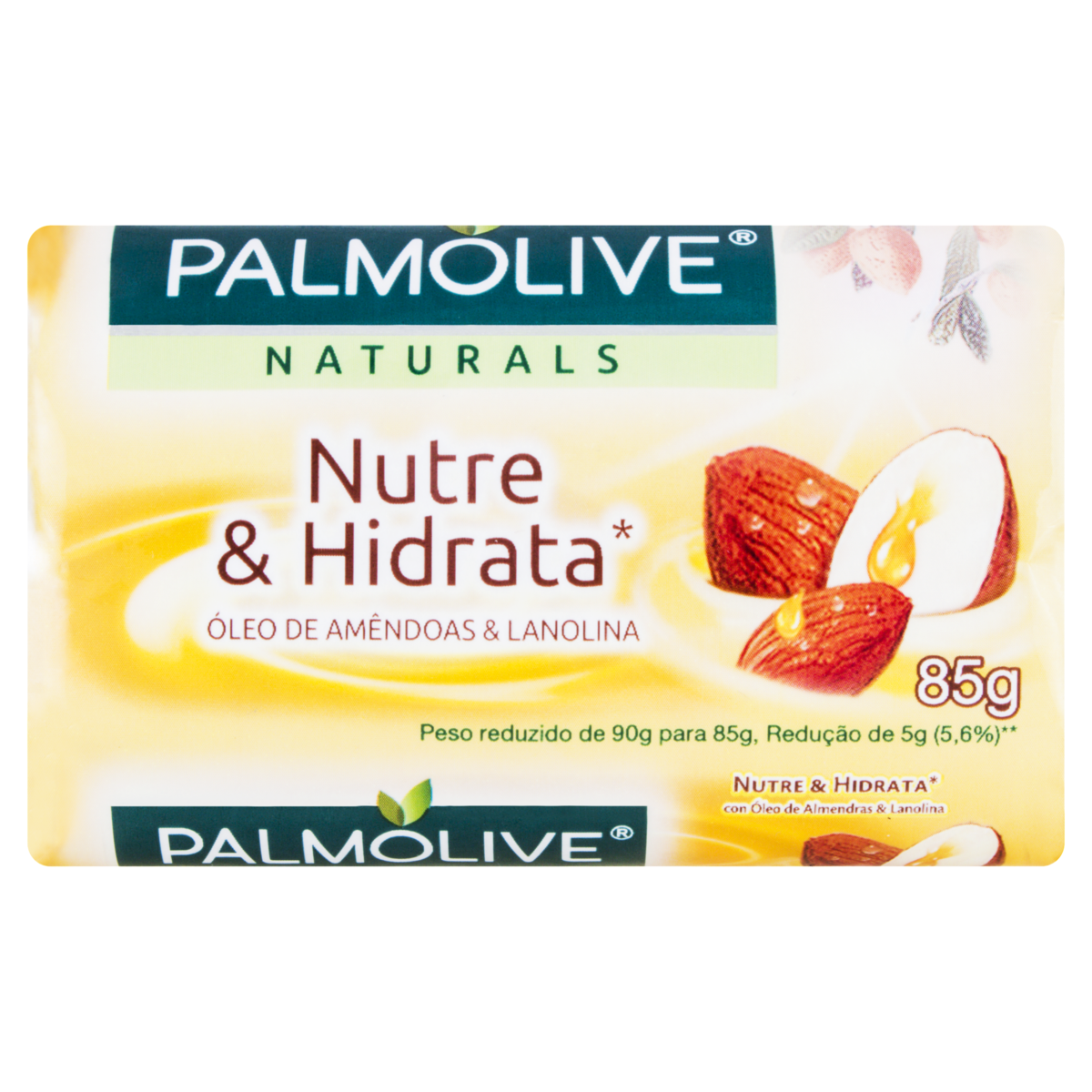 imagem de SAB PALMOLIVE 85G OLEO DE AMENDOAS E LANOLINA