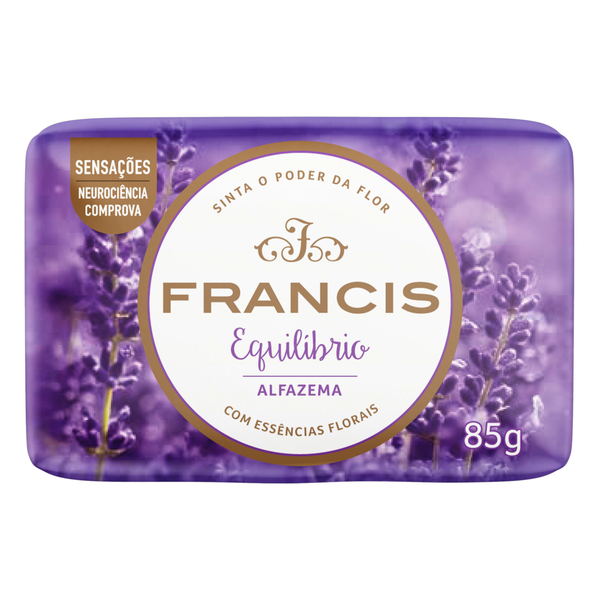 imagem de SAB FRANCIS 85G SUAVE ALFAZEMA LILAS