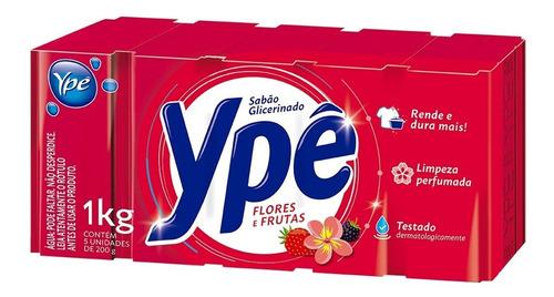 imagem de SABAO BARRA YPE 900G C 5 FLORES E FRUTAS