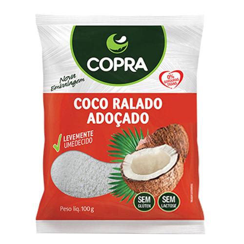 imagem de COCO RALADO COPRA 100G UMIDO ADOCADO