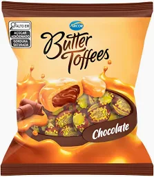 imagem de BALA BUTTER TOFFEES 400G CHOCOLATE