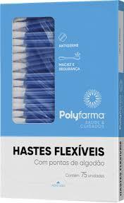 imagem de HASTES FLEX POLYFARMA C/ 75UN