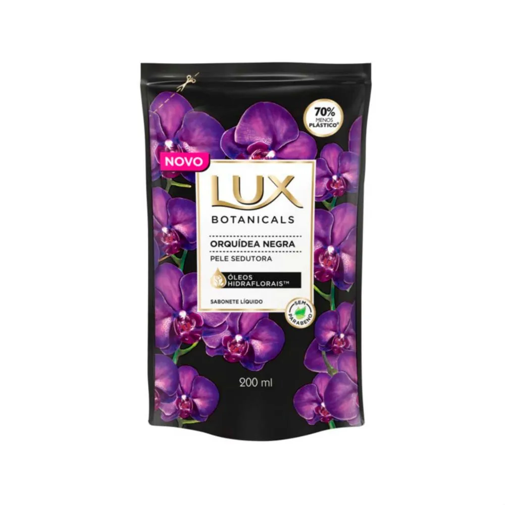 imagem de SAB LUX LIQ 200ML ORQUIDEA NEGRA REF