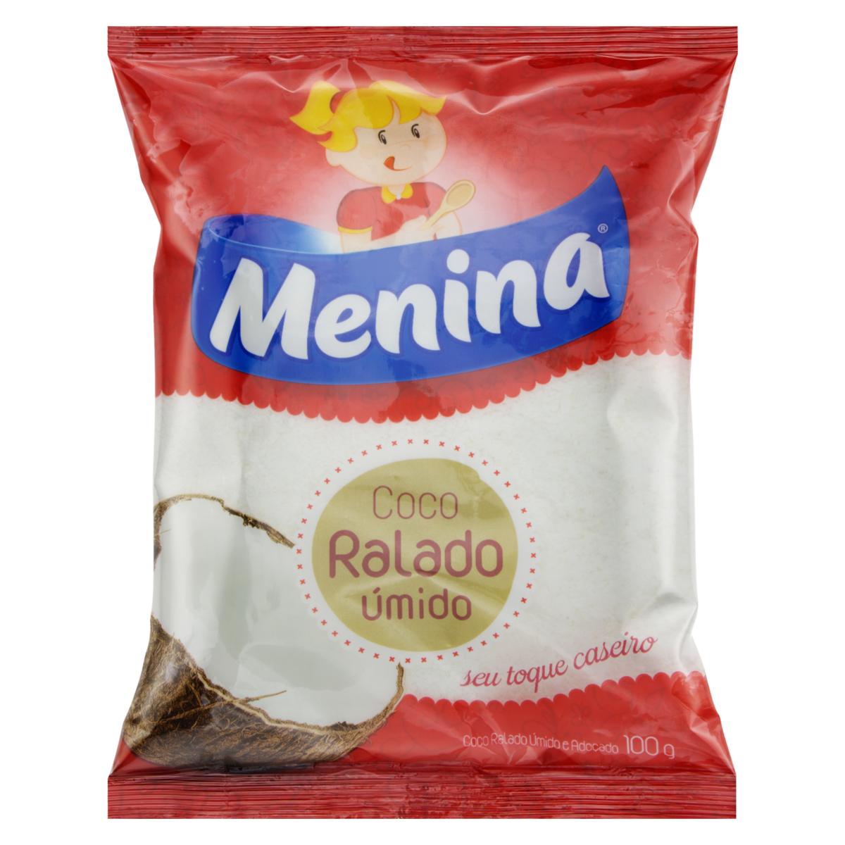 imagem de COCO RALADO MENINA UMID ADOC 100G