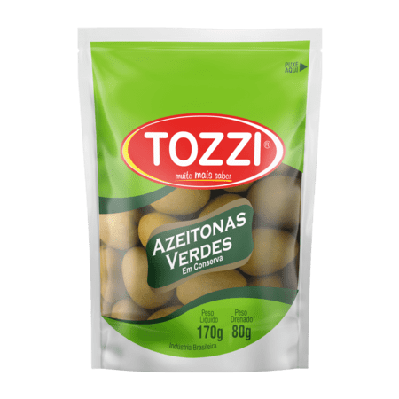 imagem de AZEITONAS VERDE TOZZI 80G C/CAROCO SACHE