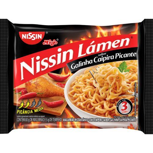 imagem de NISSIN LAMEN 85G GALINHA CAIPIRA PICANTE