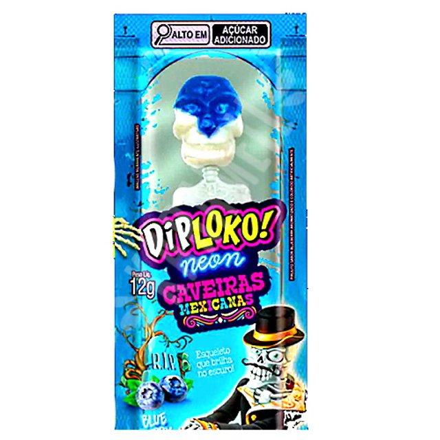 imagem de PIRULITO DIP LOKO NEON 10G CAVEIRAS MEXICANAS