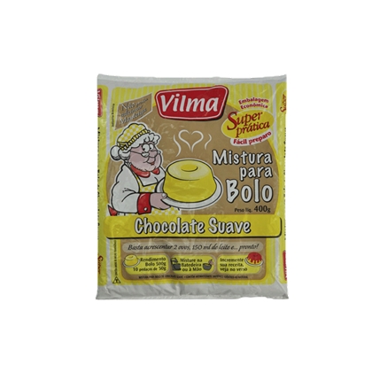 imagem de MIST BOLO VILMA 400G CHOCOLATE