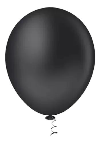 imagem de BALAO PIC PIC N9 PRETO C/50UN REF. 14124