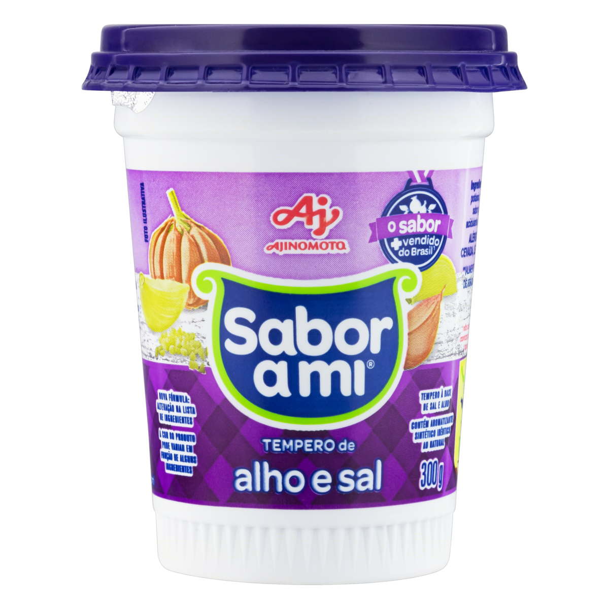 imagem de TEMP SABOR AMI 300G ALHO SAL