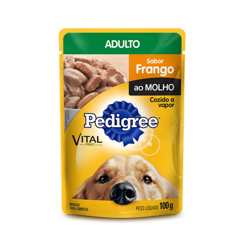 imagem de PEDIGREE 100G FRANGO SACHE ADULTO