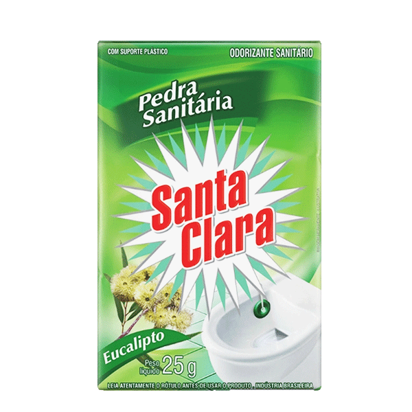 imagem de PEDRA SANIT SANTA CLARA 25G EUCALIPTO