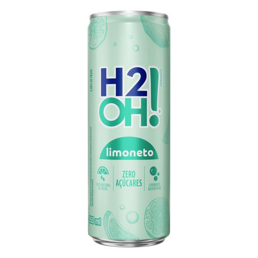 imagem de REFRI H2OH LIMONETO 350ML ZERO ACUC LATA