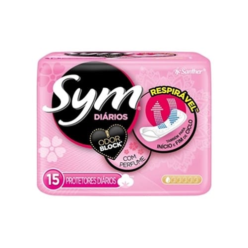 imagem de PROTETOR DIARIO SYM C/PERFUME C/15