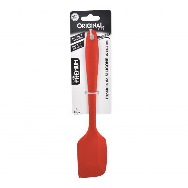 imagem de ESPATULA SILICONE PRETA 27 X 5,5CM